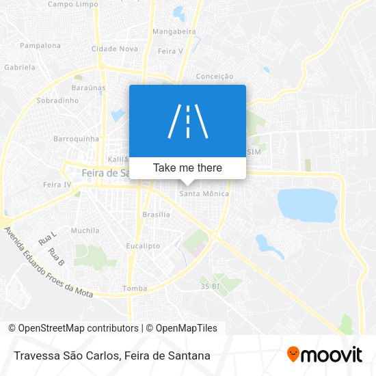 Travessa São Carlos map