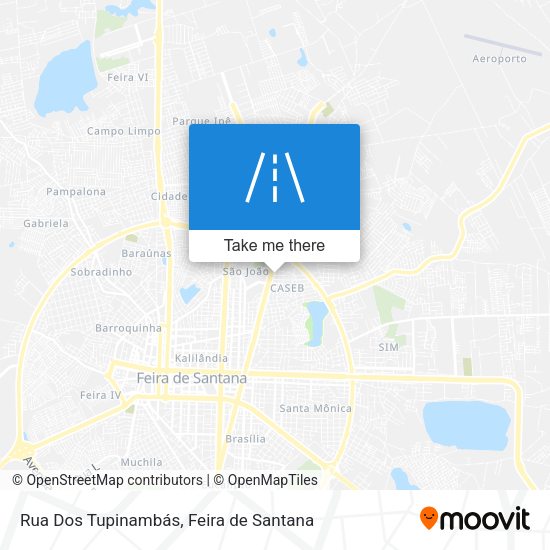 Rua Dos Tupinambás map