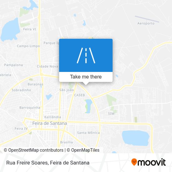 Rua Freire Soares map