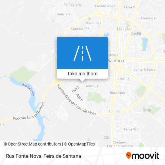 Rua Fonte Nova map