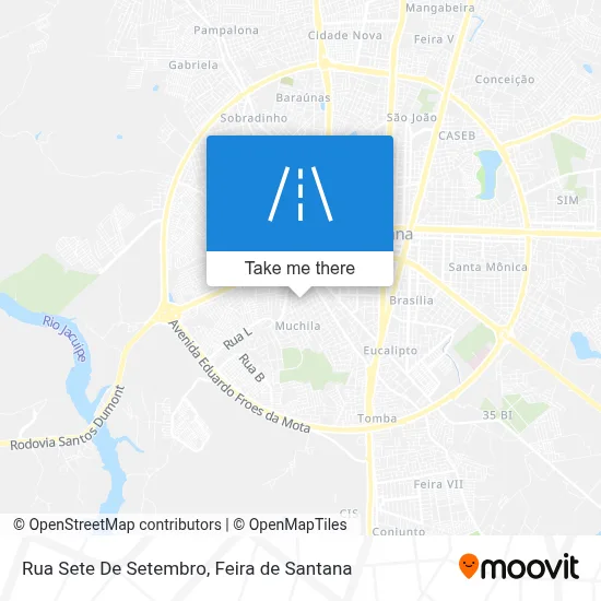 Rua Sete De Setembro map