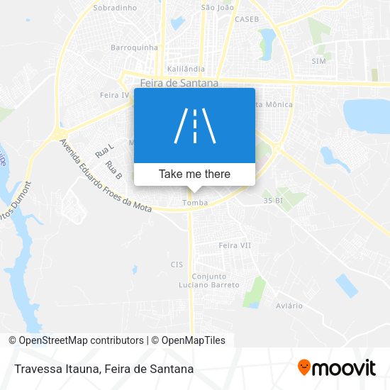 Travessa Itauna map