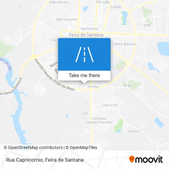 Mapa Rua Capricornio