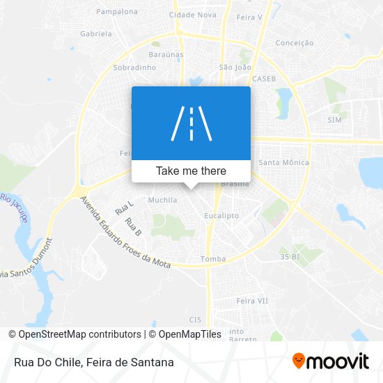 Rua Do Chile map