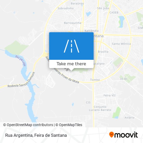 Rua Argentina map