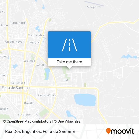 Rua Dos Engenhos map