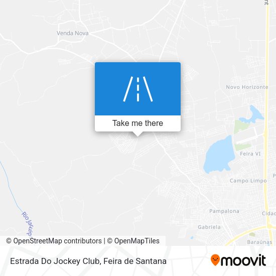 Estrada Do Jockey Club map