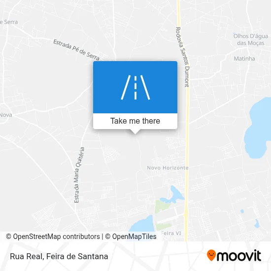 Rua Real map
