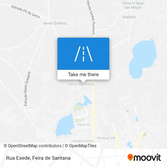 Rua Exede map