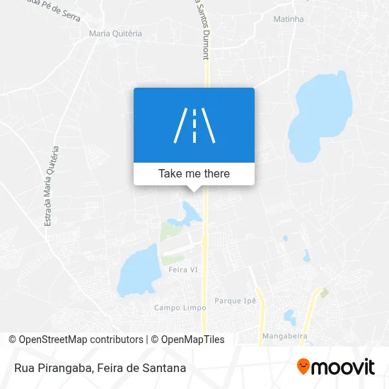 Rua Pirangaba map