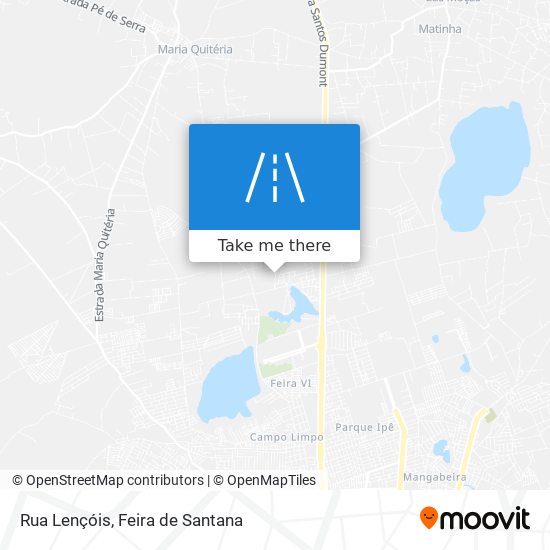 Rua Lençóis map