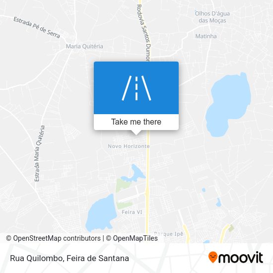 Rua Quilombo map
