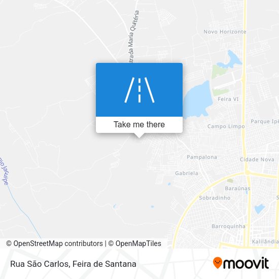 Rua São Carlos map