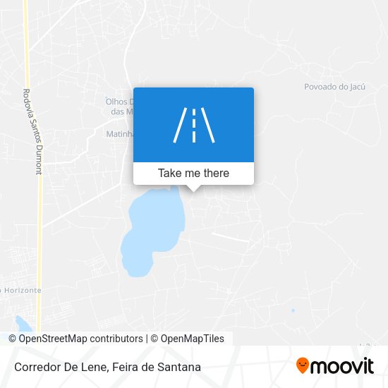Corredor De Lene map