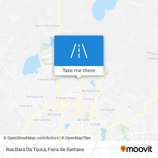 Mapa Rua Bara Da Tijuca