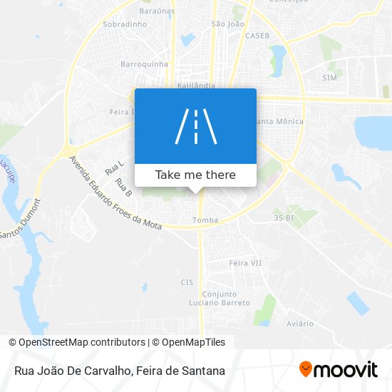 Mapa Rua João De Carvalho