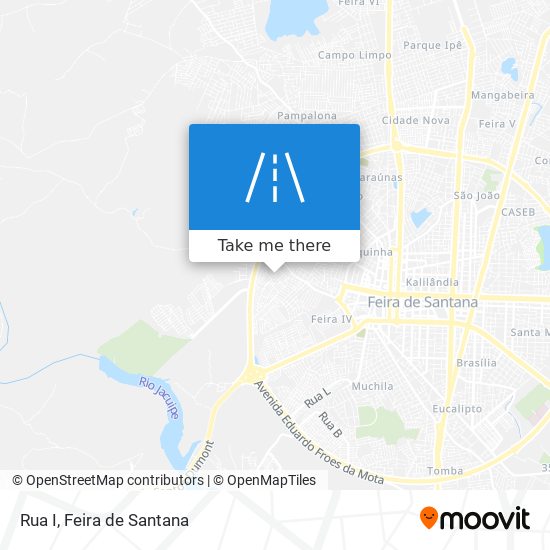 Rua I map