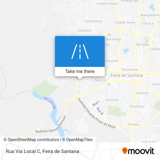 Rua Via Local C map