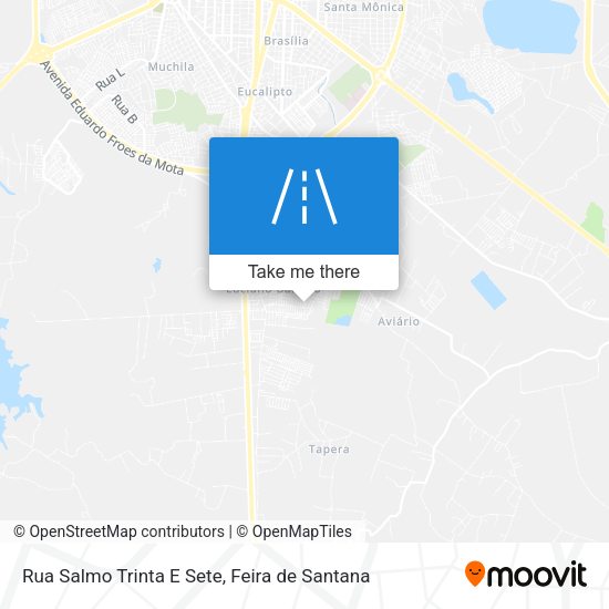 Rua Salmo Trinta E Sete map