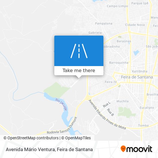 Mapa Avenida Mário Ventura