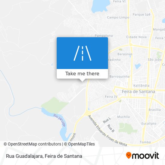 Mapa Rua Guadalajara