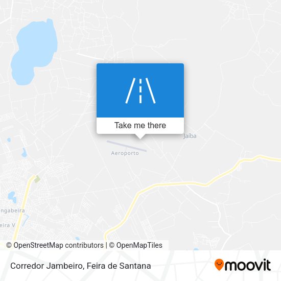 Corredor Jambeiro map