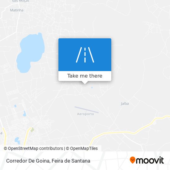 Mapa Corredor De Goina