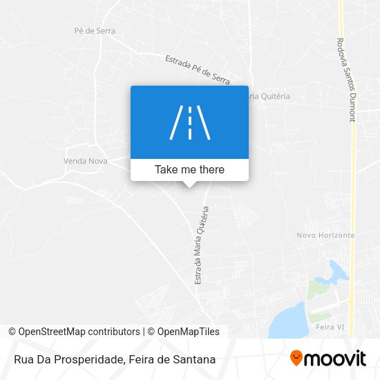 Rua Da Prosperidade map