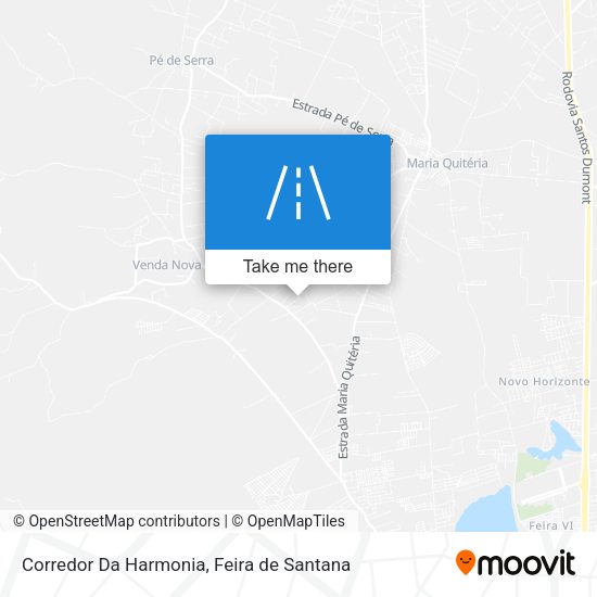 Corredor Da Harmonia map