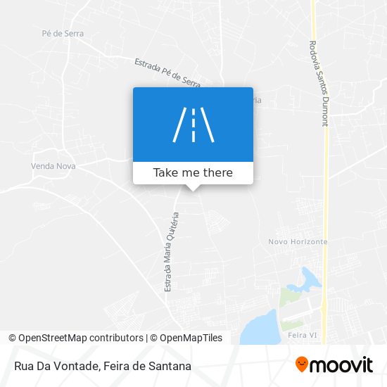 Mapa Rua Da Vontade