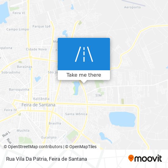 Rua Vila Da Pátria map