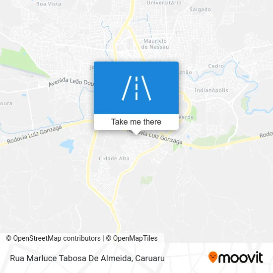 Rua Marluce Tabosa De Almeida map
