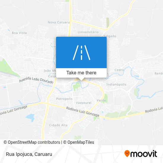 Rua Ipojuca map