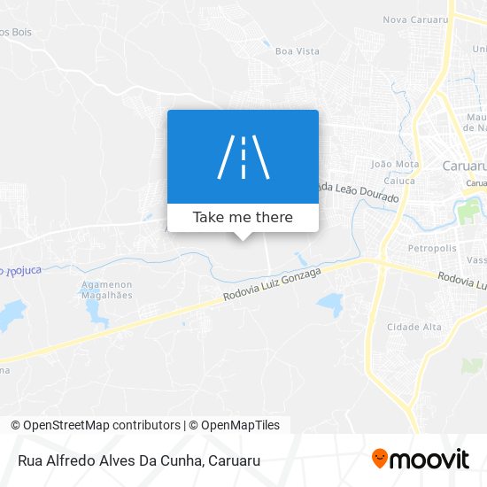 Rua Alfredo Alves Da Cunha map