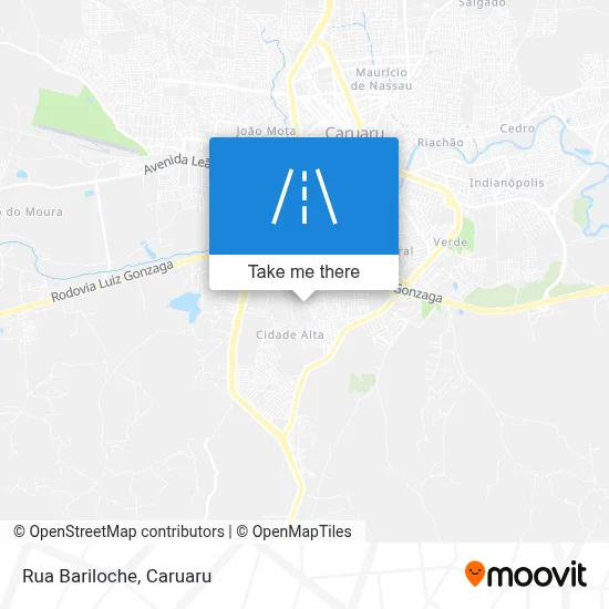 Rua Bariloche map
