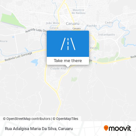 Rua Adalgisa Maria Da Silva map