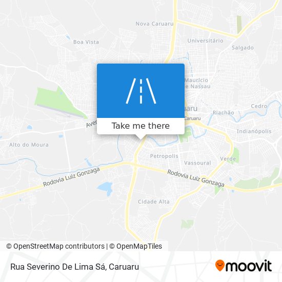 Rua Severino De Lima Sá map