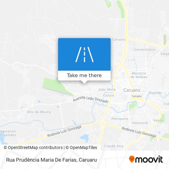 Rua Prudência Maria De Farias map