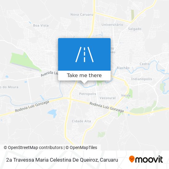 2a Travessa Maria Celestina De Queiroz map