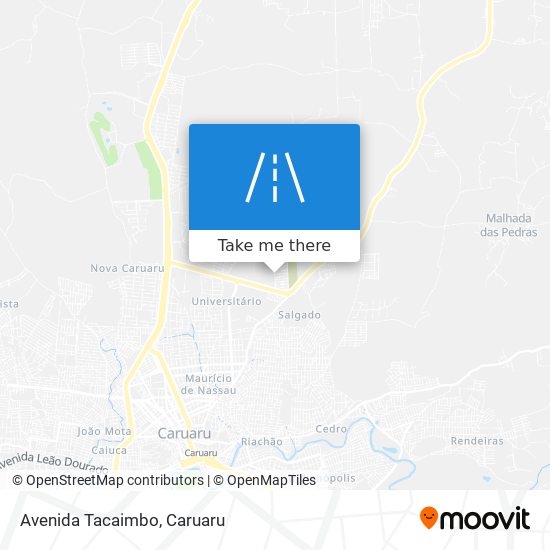 Avenida Tacaimbo map