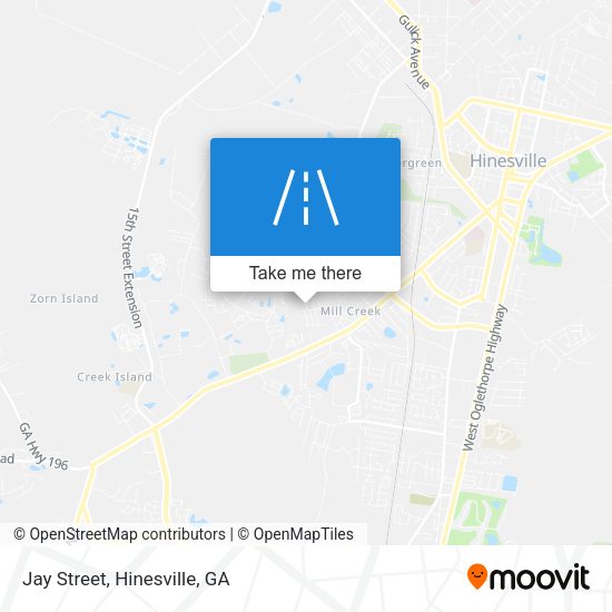 Mapa de Jay Street
