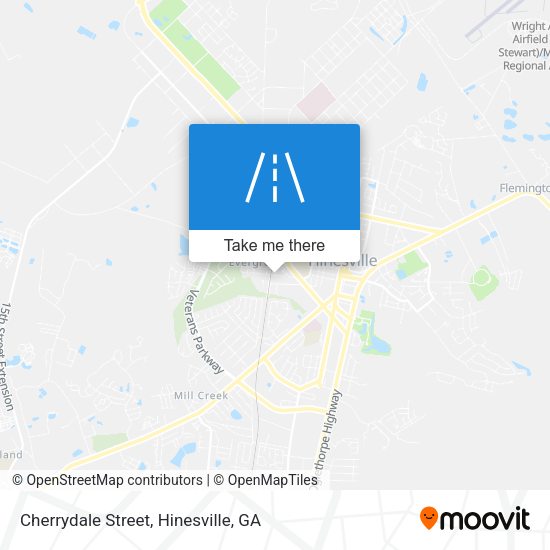 Mapa de Cherrydale Street
