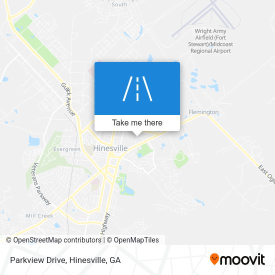 Mapa de Parkview Drive