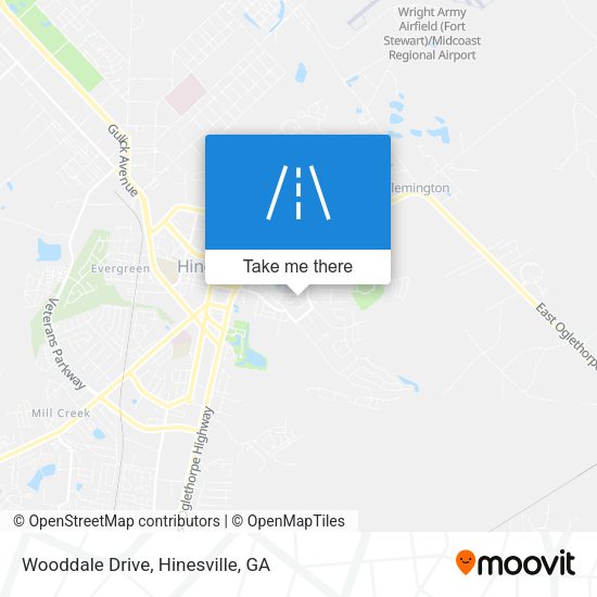 Mapa de Wooddale Drive