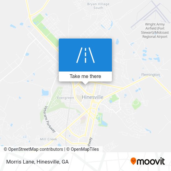 Mapa de Morris Lane