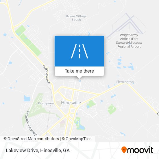 Lakeview Drive map