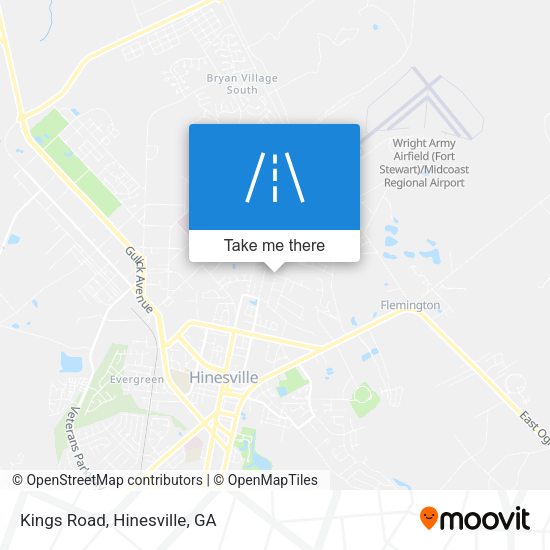 Mapa de Kings Road