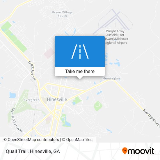 Mapa de Quail Trail