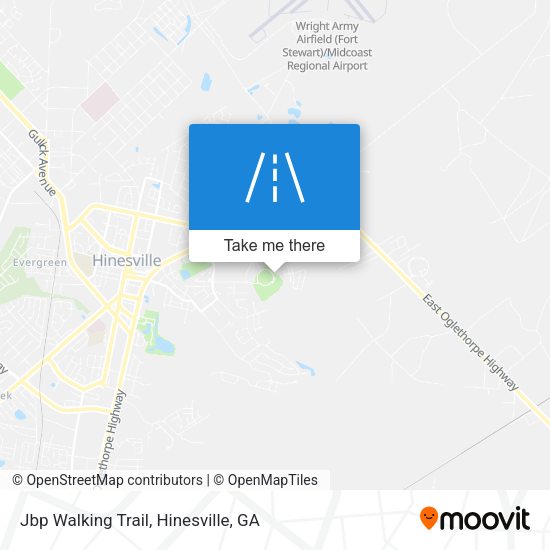 Jbp Walking Trail map