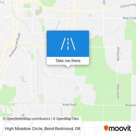 Mapa de High Meadow Circle